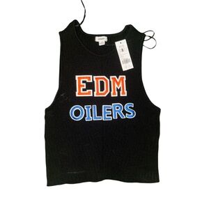 Garage Black EDM Oilers Tank Top